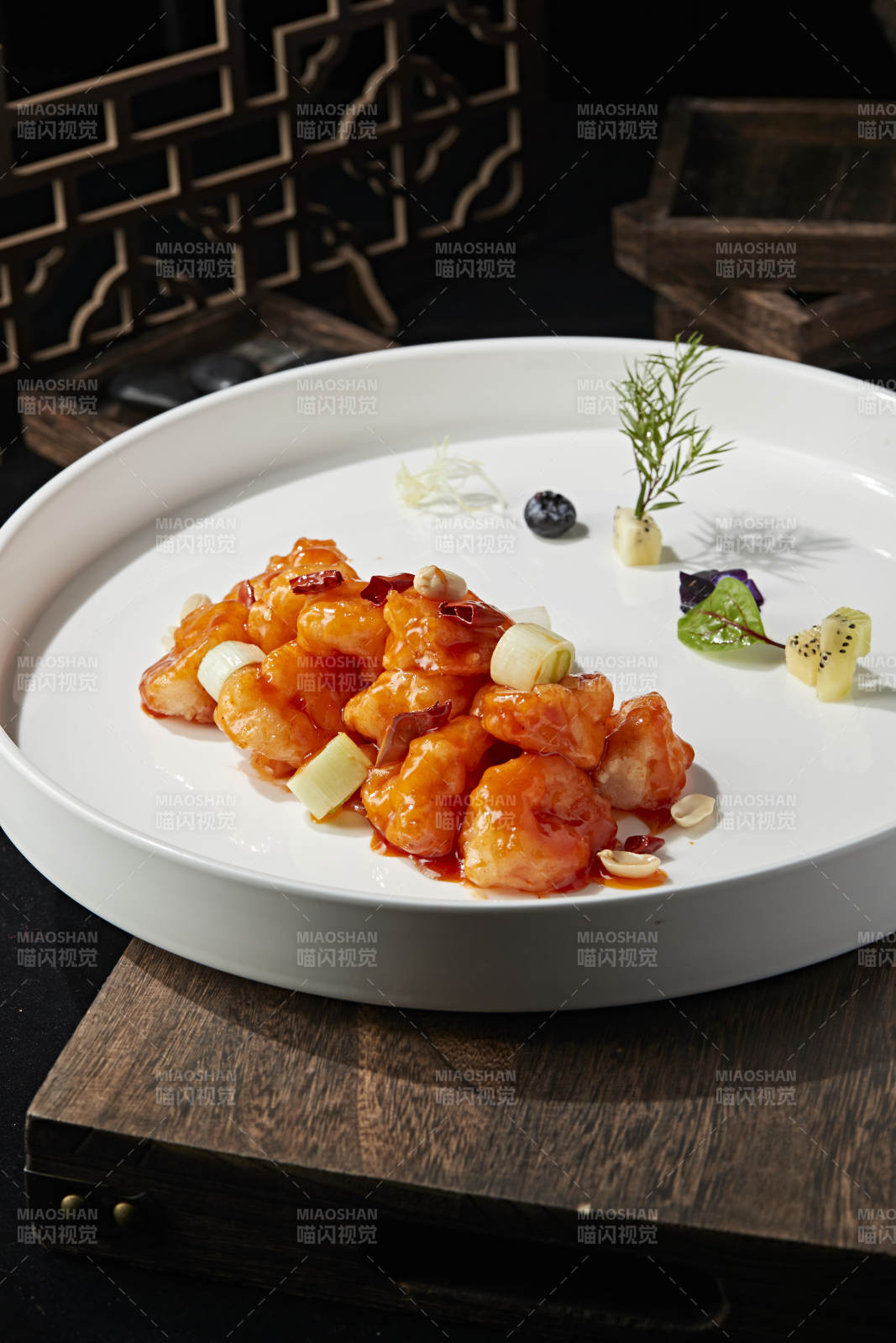 川香宫保大虾球图片