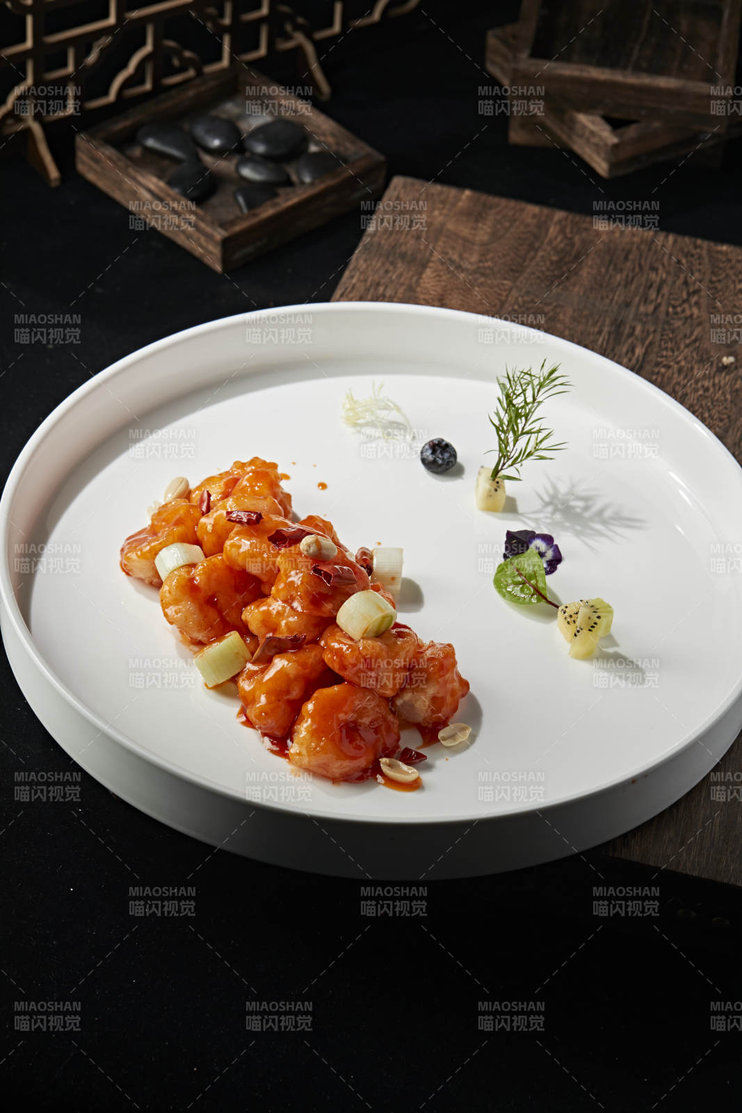 川香宫保大虾球图片