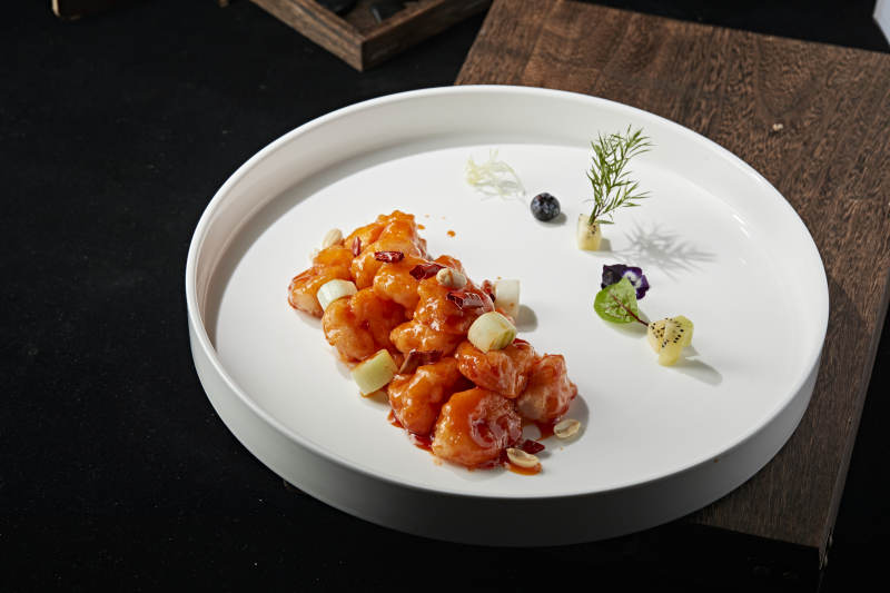 川香宫保大虾球图片