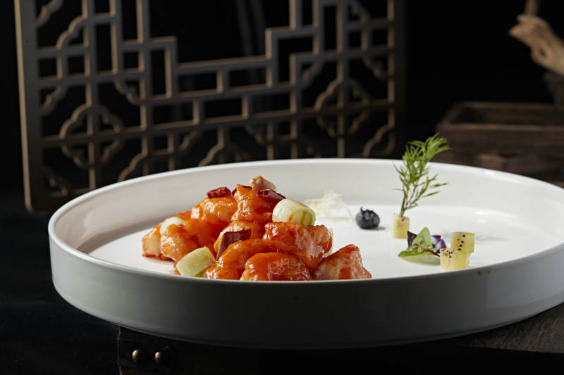 川香宫保大虾球图片