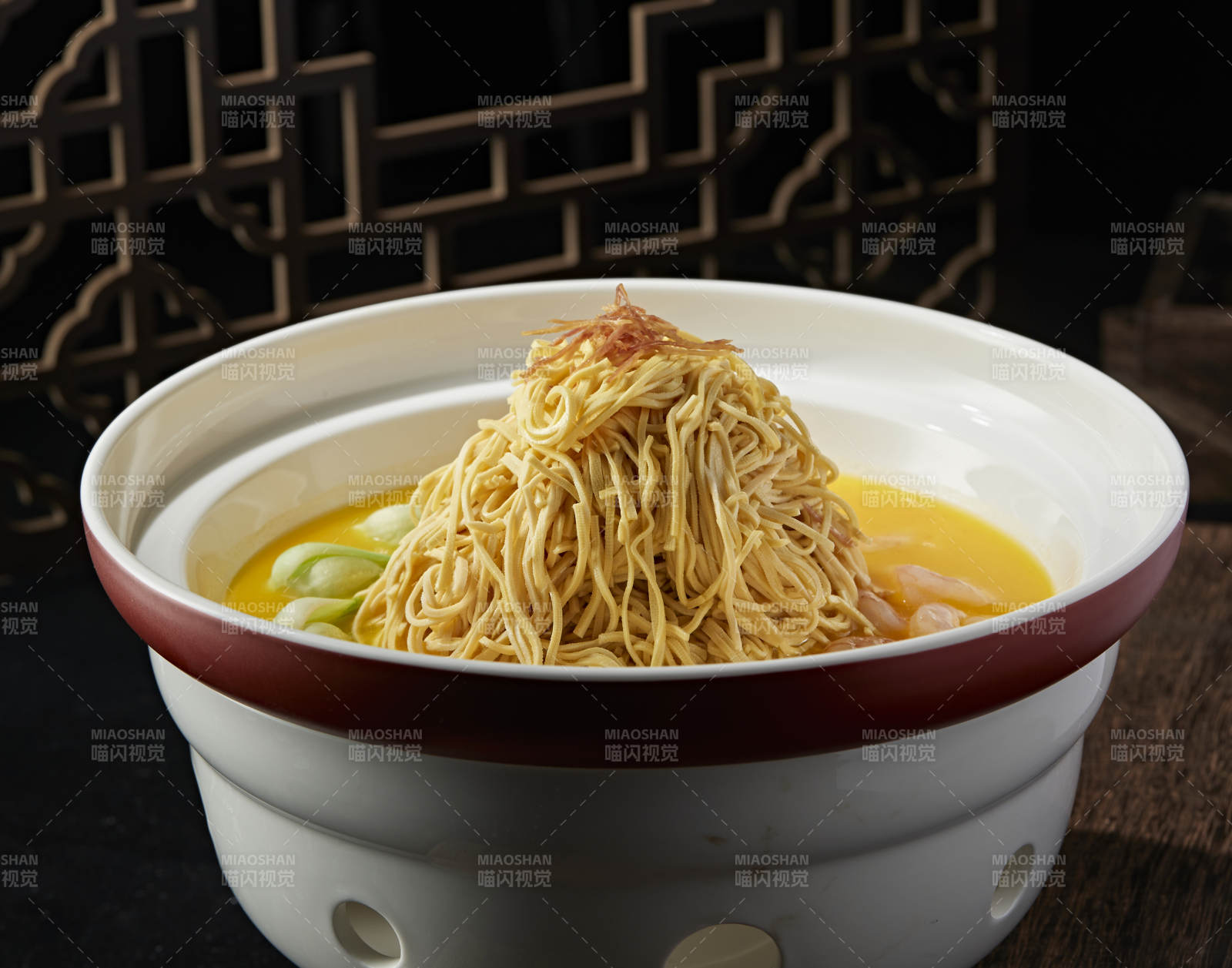 经典淮扬菜大烫干丝图片