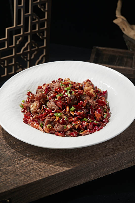 川香辣子鸡图片