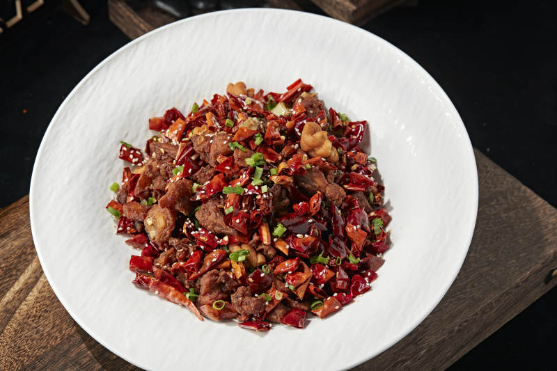 川香辣子鸡图片