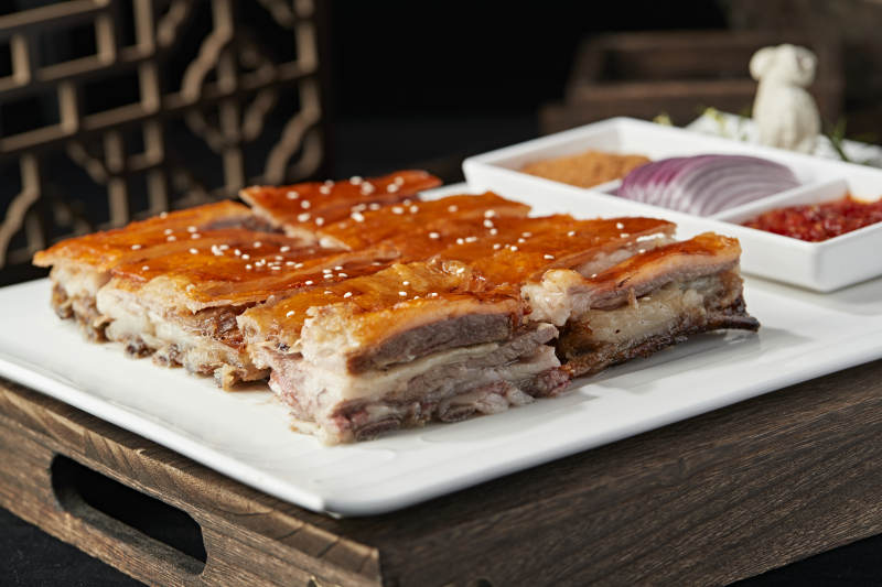 蒙餐烤羊排图片