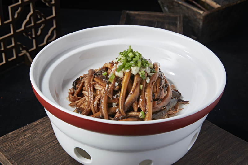 秘制生敲鳝丝图片