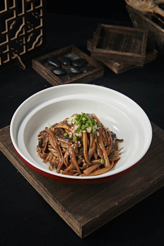 秘制生敲鳝丝图片