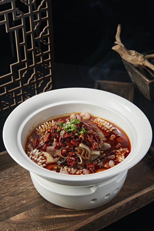 川味海鲜毛血旺图片