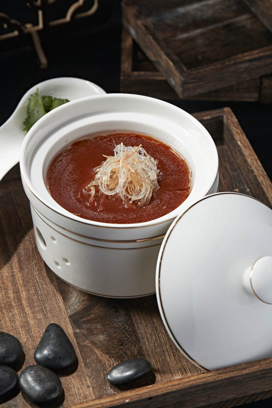 浓汤天九翅鱼翅图片