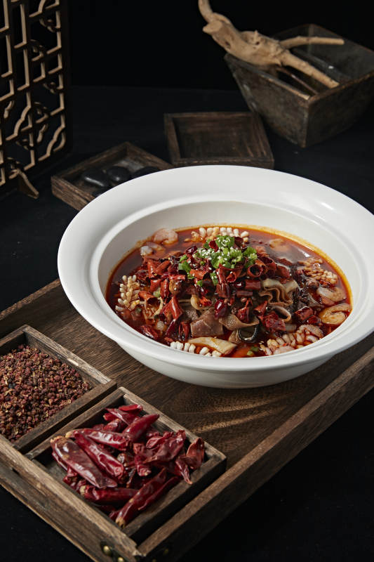 川味海鲜毛血旺图片