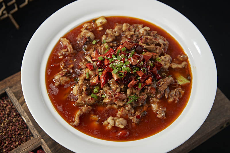 酸辣泡椒香水牛蛙图片