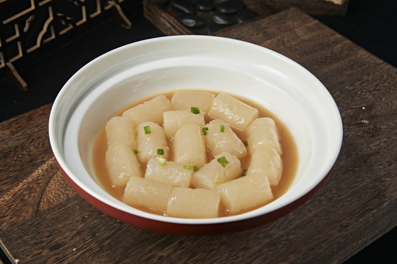 鲜鸡汤炖白萝卜图片