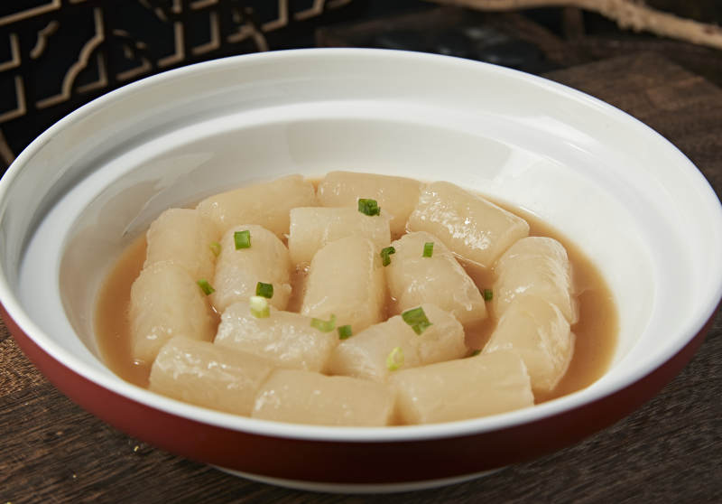 鲜鸡汤炖白萝卜图片
