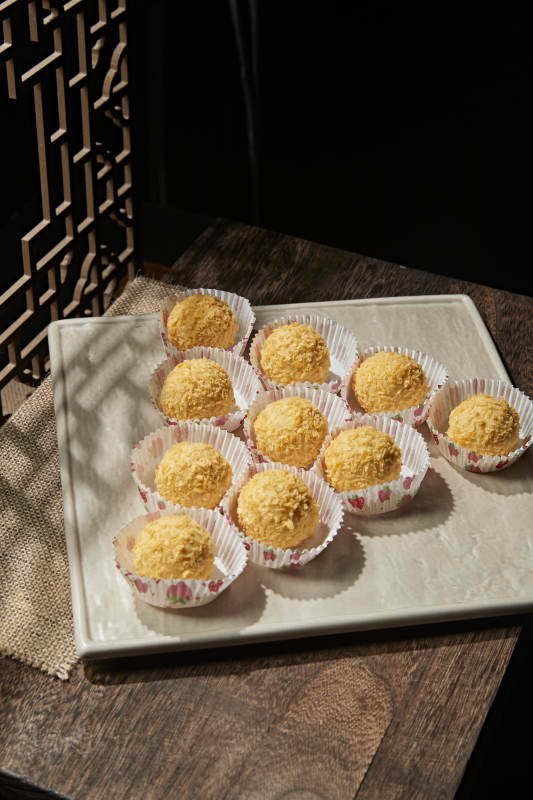 拖面香炸牛肉球图片