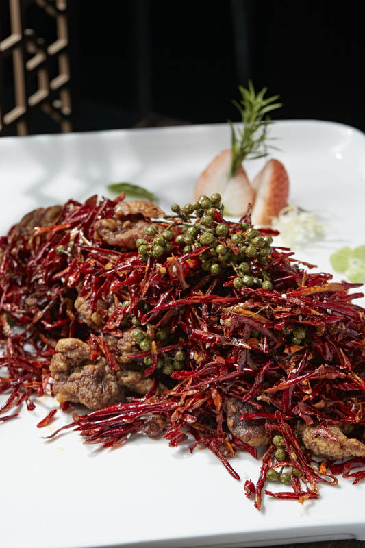 藤椒辣子牛肉图片