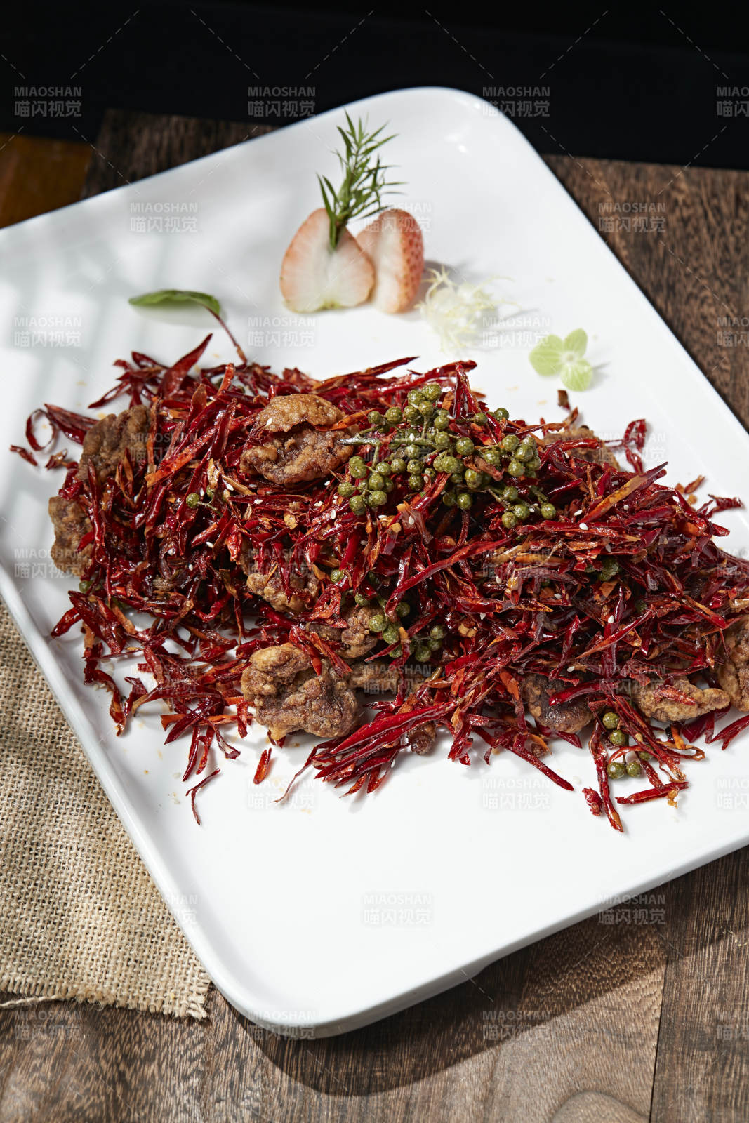 藤椒辣子牛肉图片