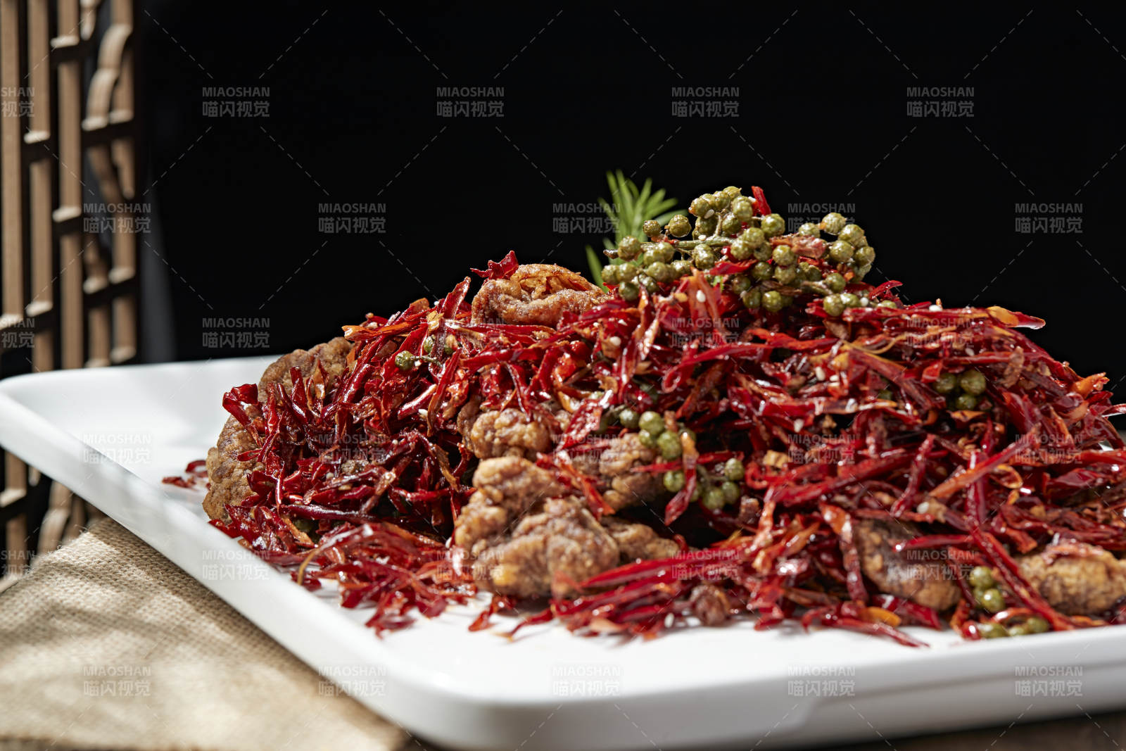 藤椒辣子牛肉图片