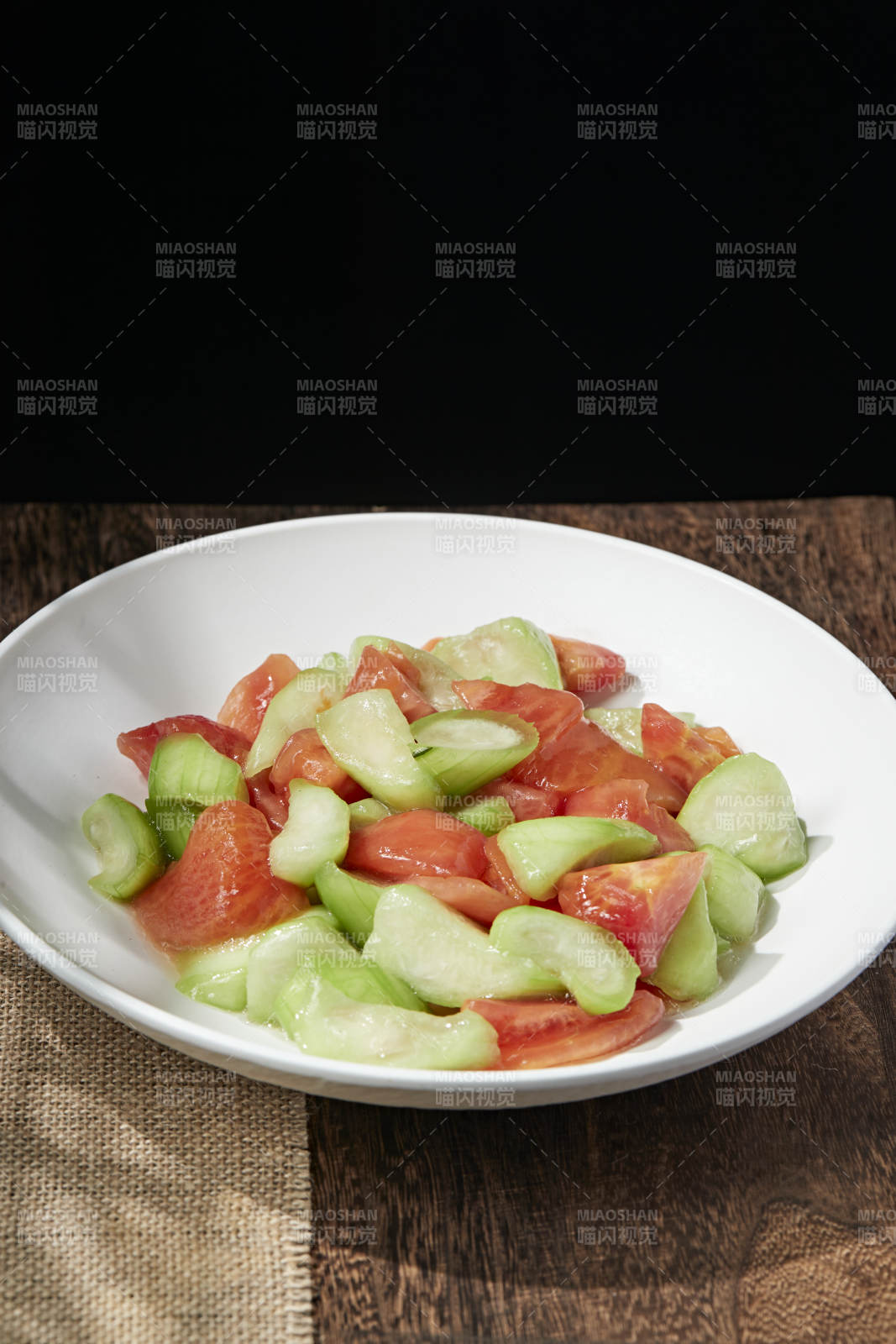 素炒番茄乳瓜图片