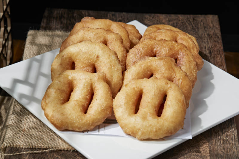 油炸家常小油饼图片
