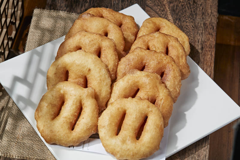 油炸家常小油饼图片