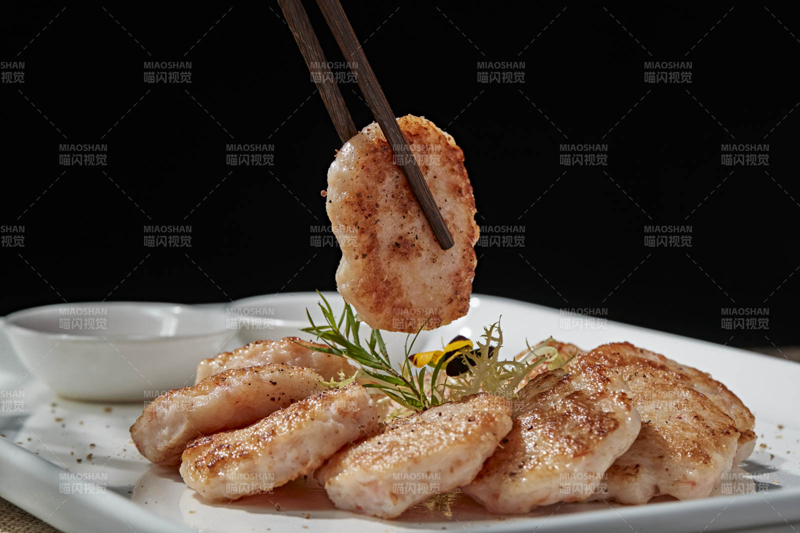 香炸大虾饼图片