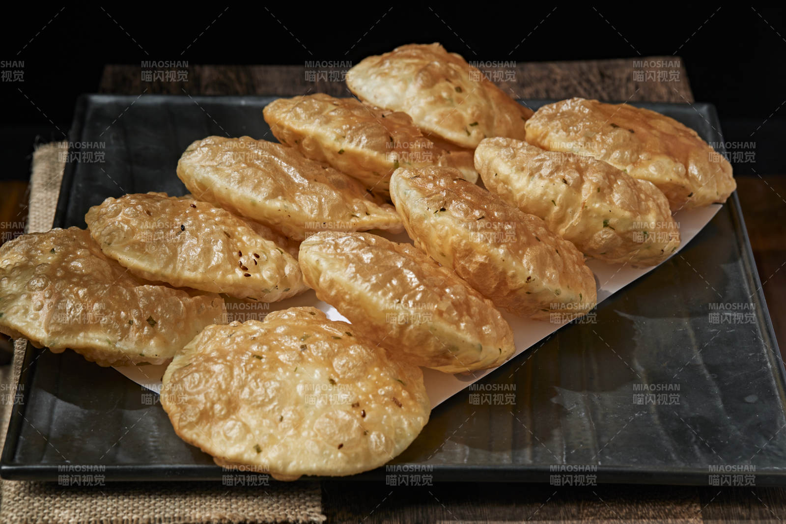 泡泡小油饼图片