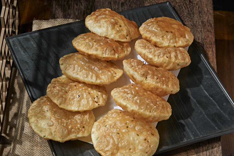 泡泡小油饼图片