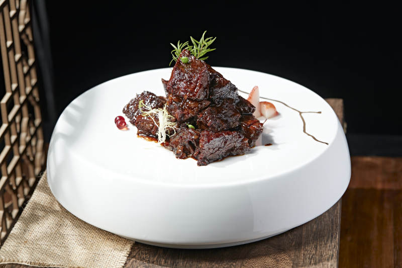 酱香和牛粒图片