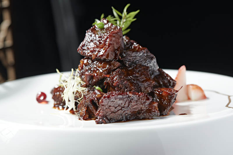 酱香和牛粒图片