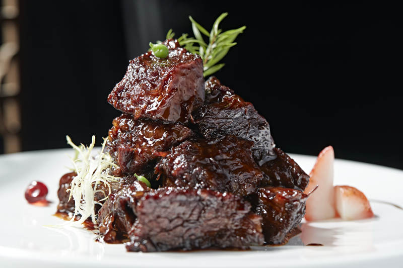 酱香和牛粒图片