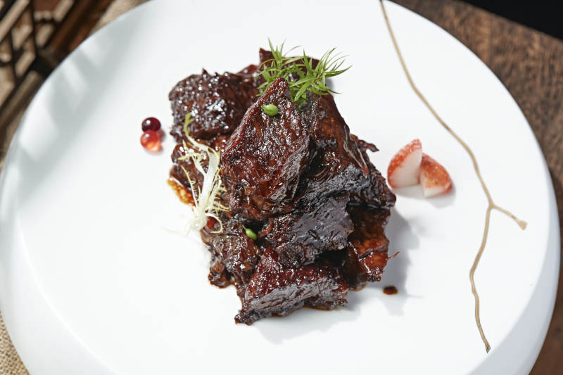 酱香和牛粒图片