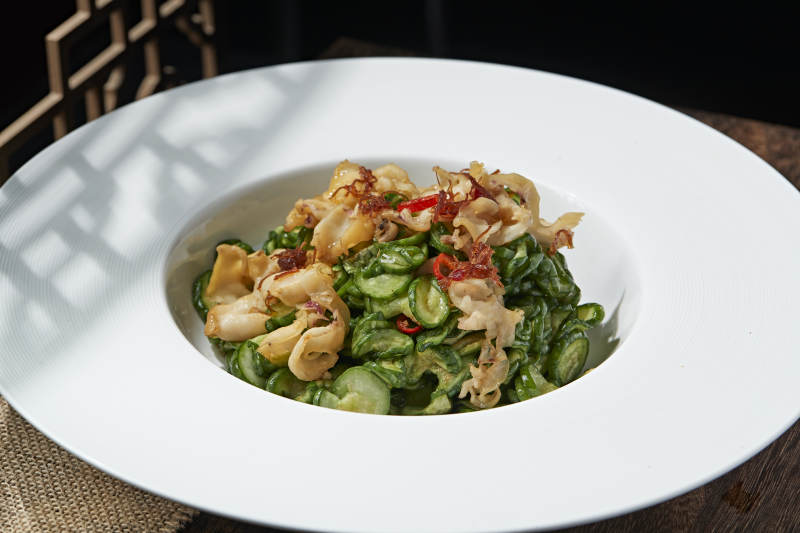 乳瓜炝炒螺片图片