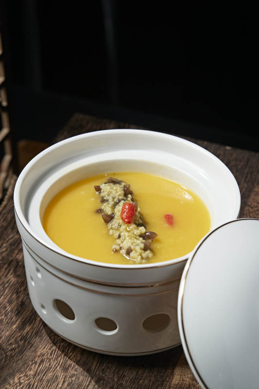 小米扣辽参图片