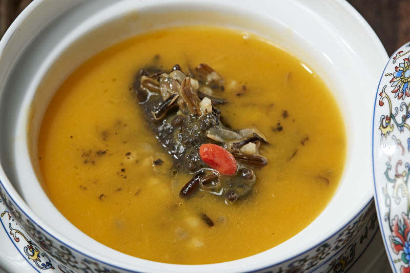 枸杞薏米扣辽参图片