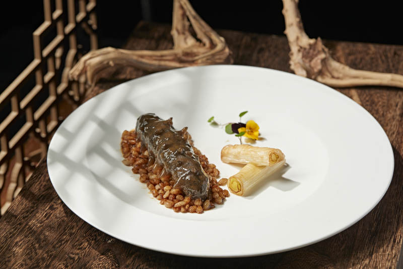 粤式薏米烧辽参图片