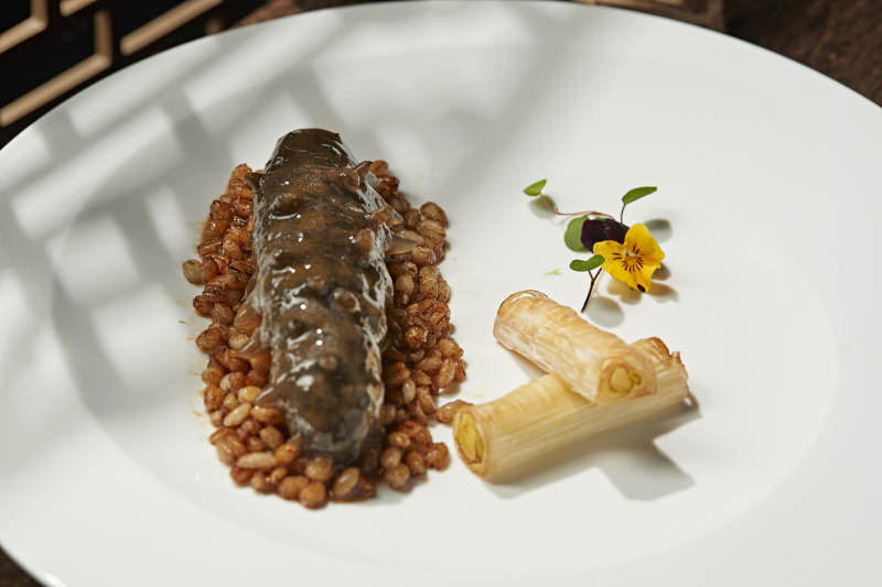 粤式薏米烧辽参图片