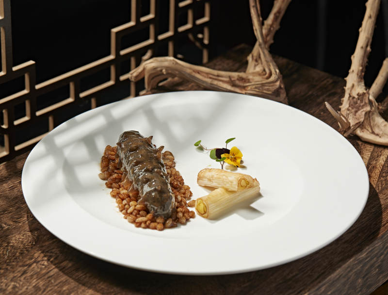 粤式薏米烧辽参图片