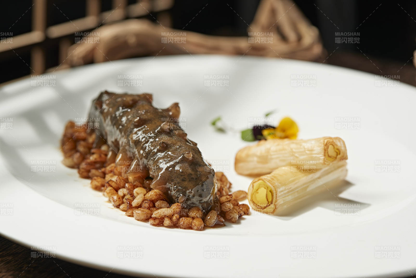 粤式薏米烧辽参图片