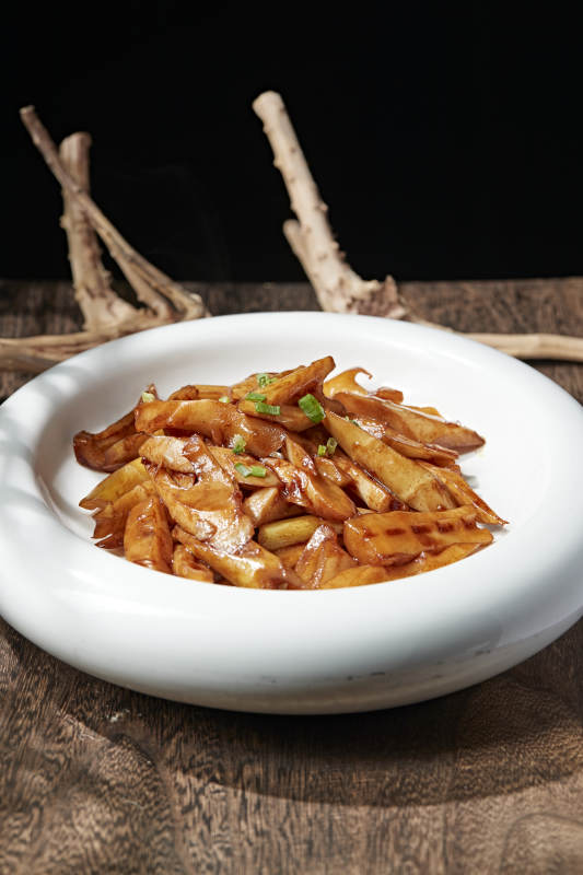 美味油焖冬笋图片