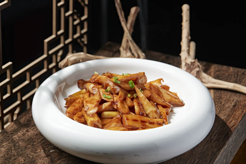 美味油焖冬笋图片