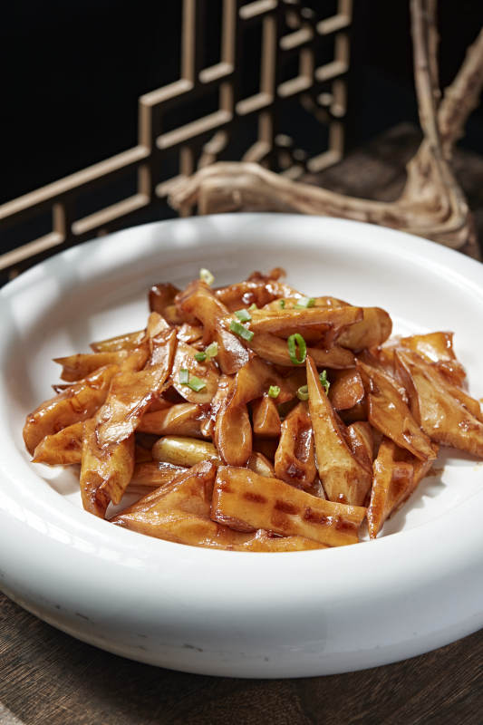 美味油焖冬笋图片