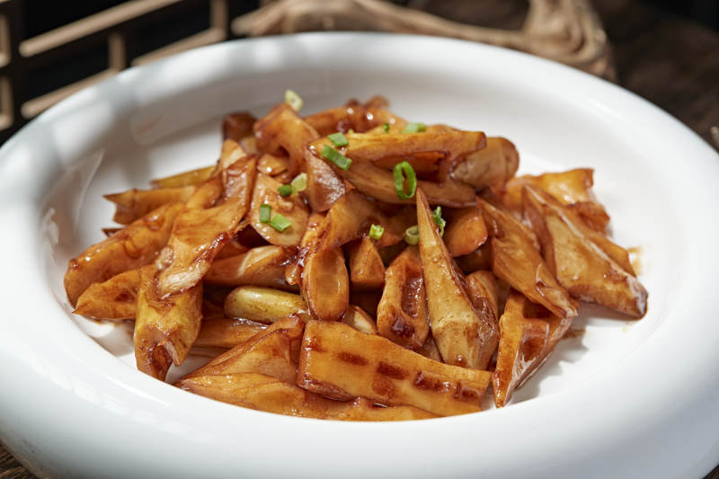 美味油焖冬笋图片