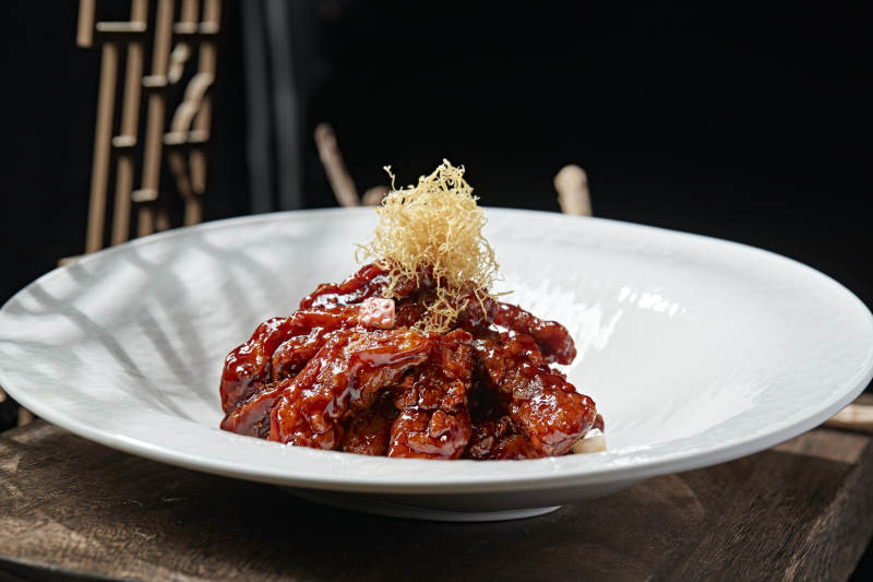 XO酱焗鸡脯图片