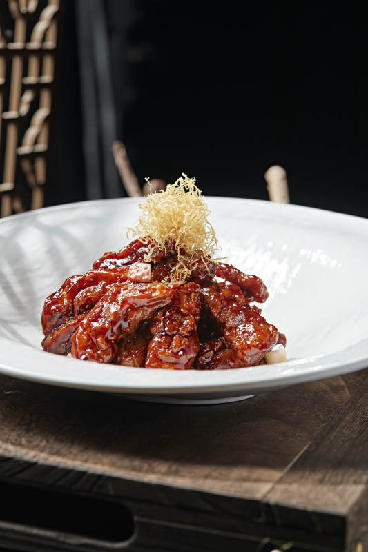 XO酱焗鸡脯图片