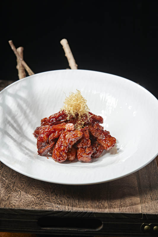 XO酱焗鸡脯图片