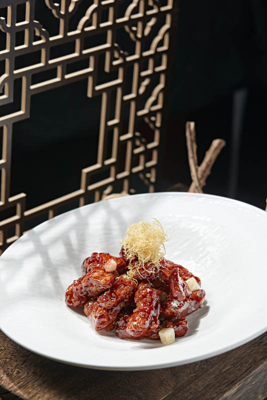 XO酱焗鸡脯图片