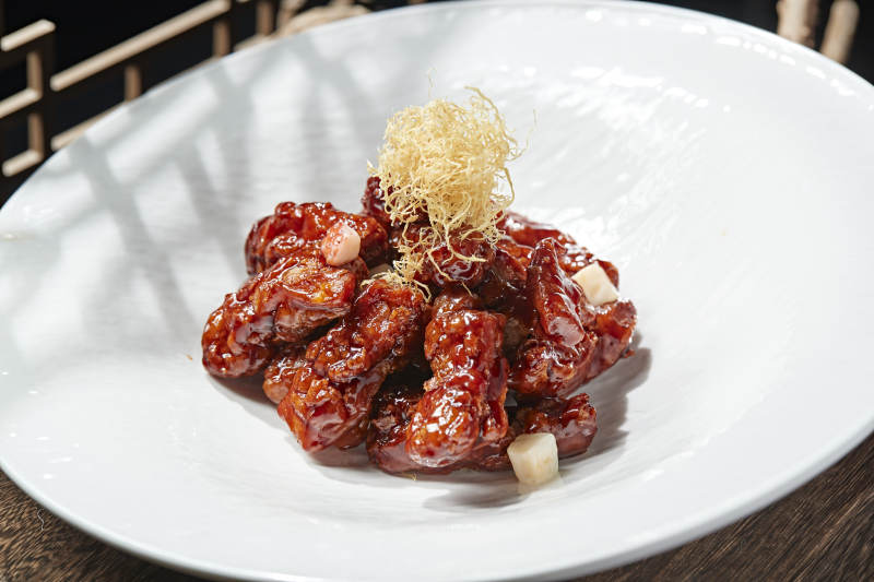 XO酱焗鸡脯图片