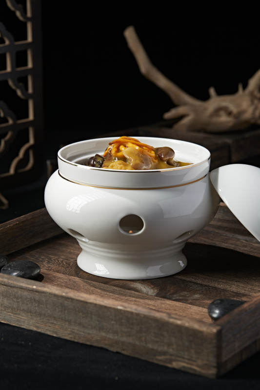 山珍菌羹素佛跳墙图片