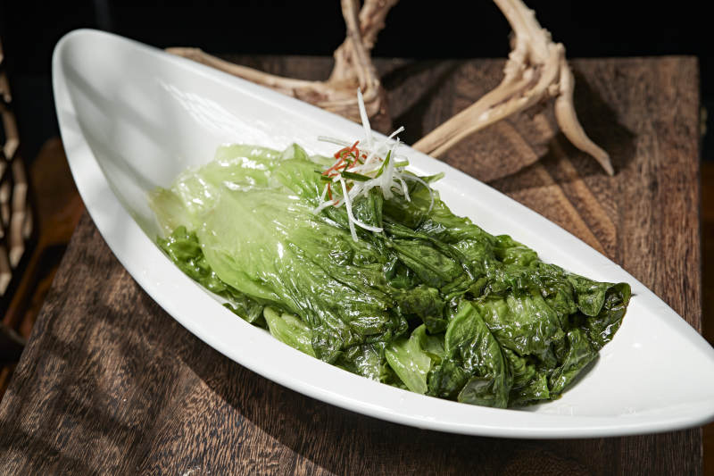 炝炒油麦菜图片