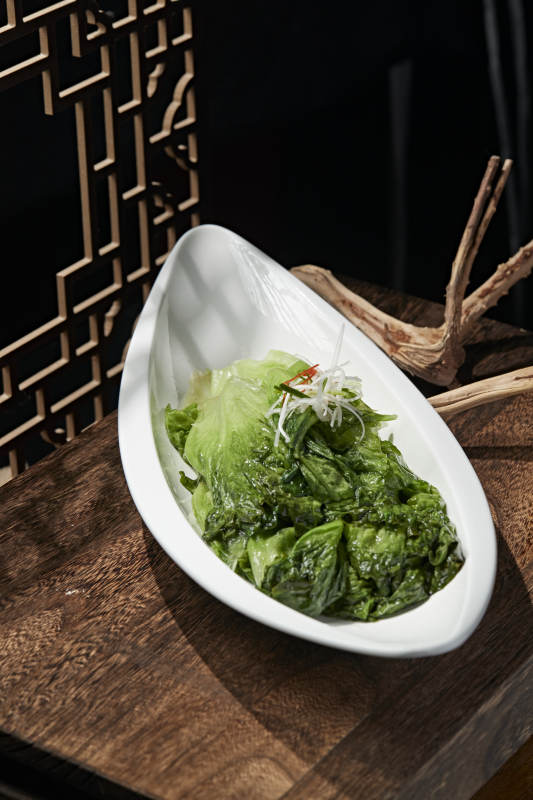 炝炒油麦菜图片