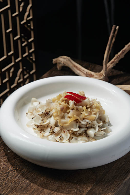 藜麦百合炒螺片图片